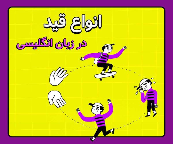 آموزش گرامر انواع قید در زبان انگلیسی + مثال و ترجمه فارسی